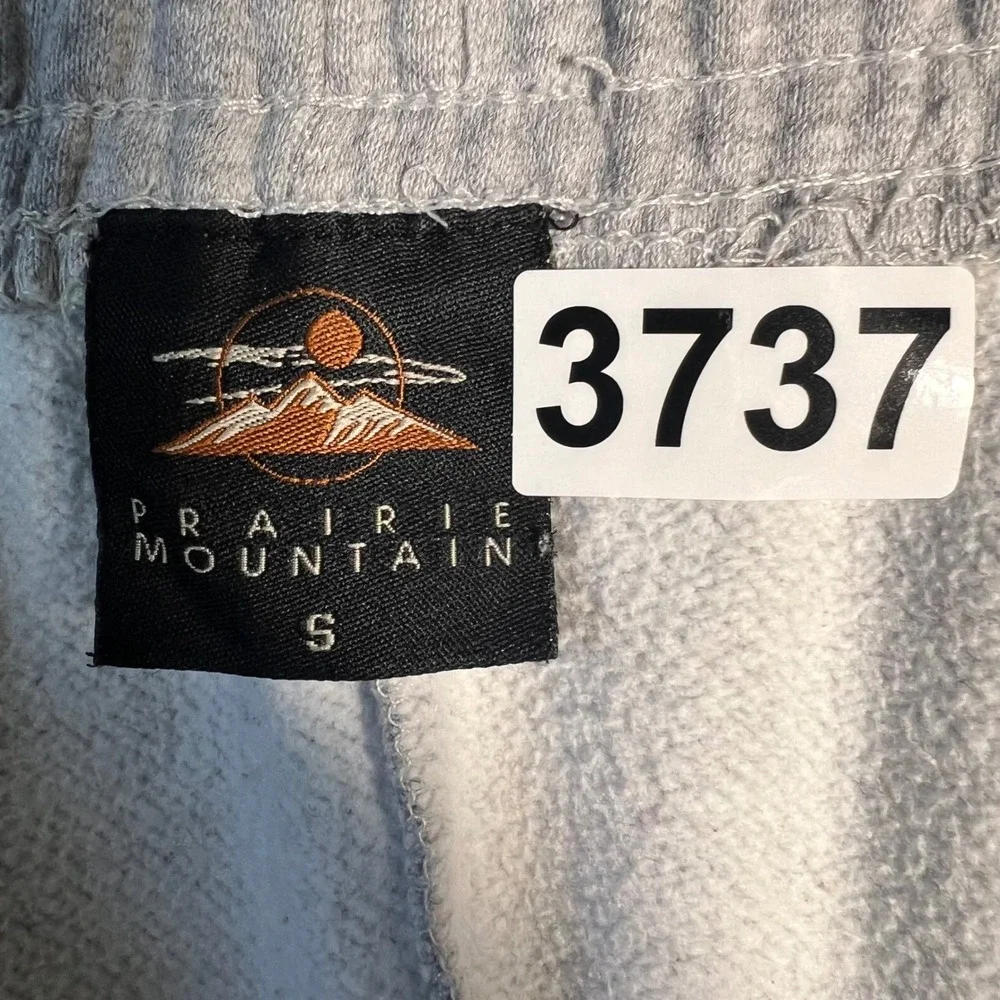 Prairie Mountain Yellowstone National Park‎ Sweatpants Gray Graphic Small